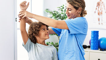 patient getting active release chiropractic in Hayward CA