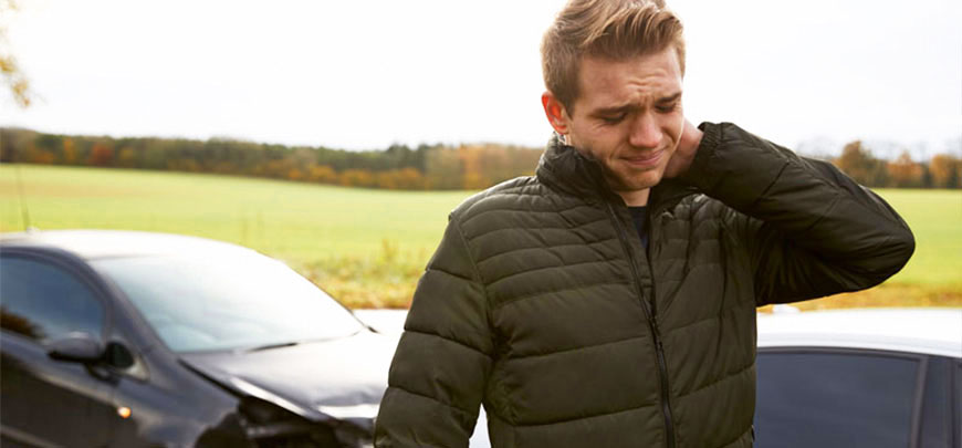 patient receiving auto accident injury care in Hayward