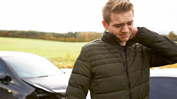 patient getting auto accident injury care in Hayward CA