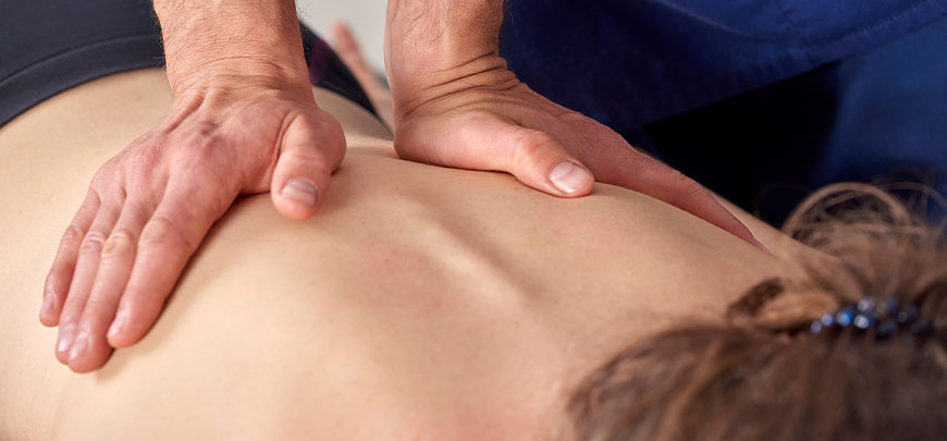 patient receiving diversified chiropractic in Hayward
