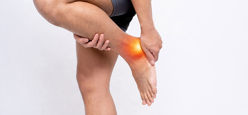 patient needing ankle pain treatment in Hayward