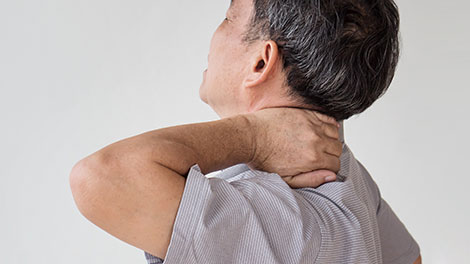 patient requiring neck pain treatment in Hayward CA