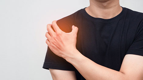 patient requiring shoulder tendinopathy treatment in Hayward CA