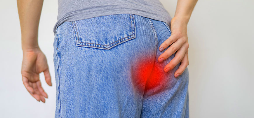 patient needing tailbone pain treatment in Hayward