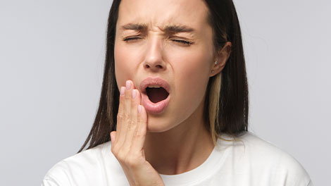 patient requiring tmj treatment in Hayward CA